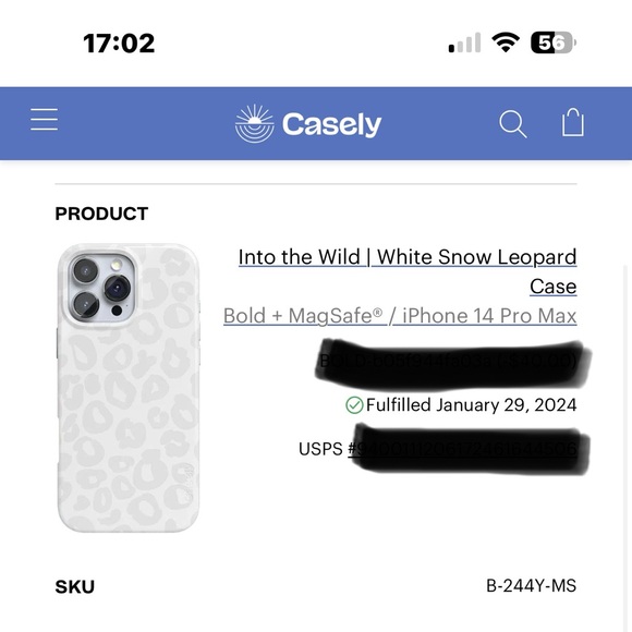 CASELY Bold+MagSafe IPhone 14 Pro Max Case NWT - Picture 11 of 11